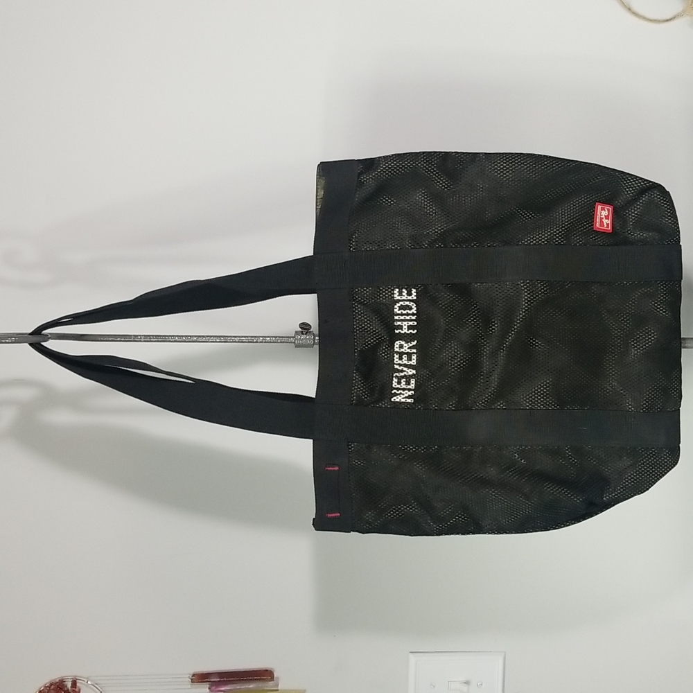 RAY BAN NEVER HIDE BLACK MESH TOTE - Picture 2 of 7